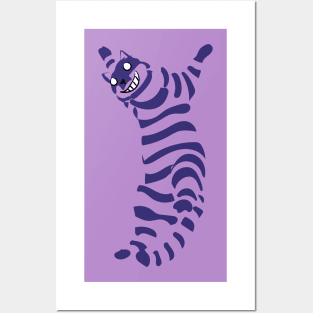 Grinning Cat Posters and Art